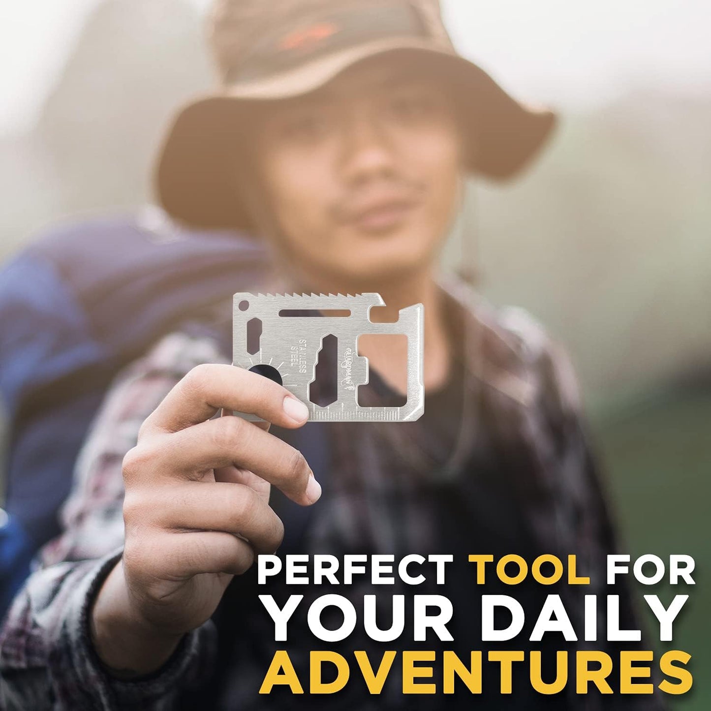 Multifunctional Survival Tool Card