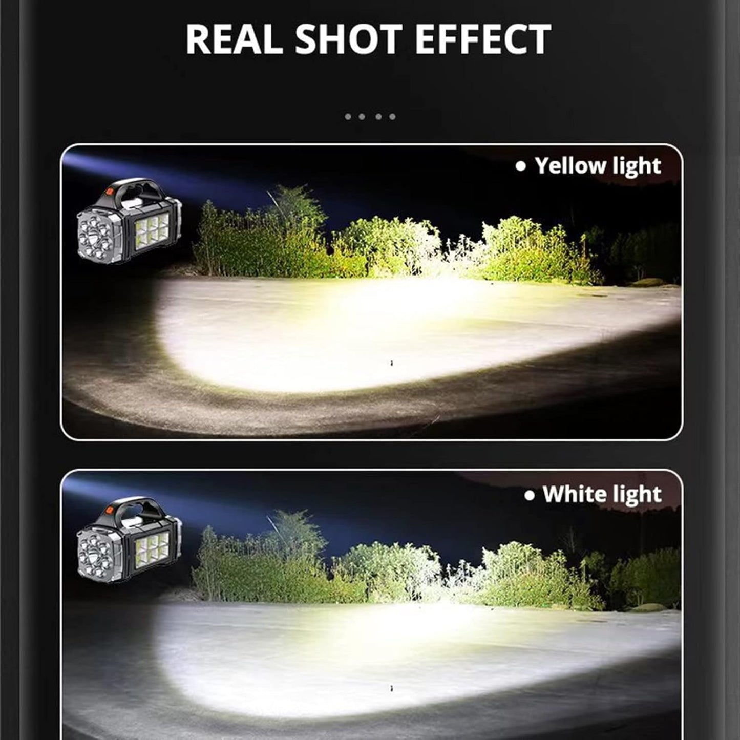 Solar-Powered LED Flashlight