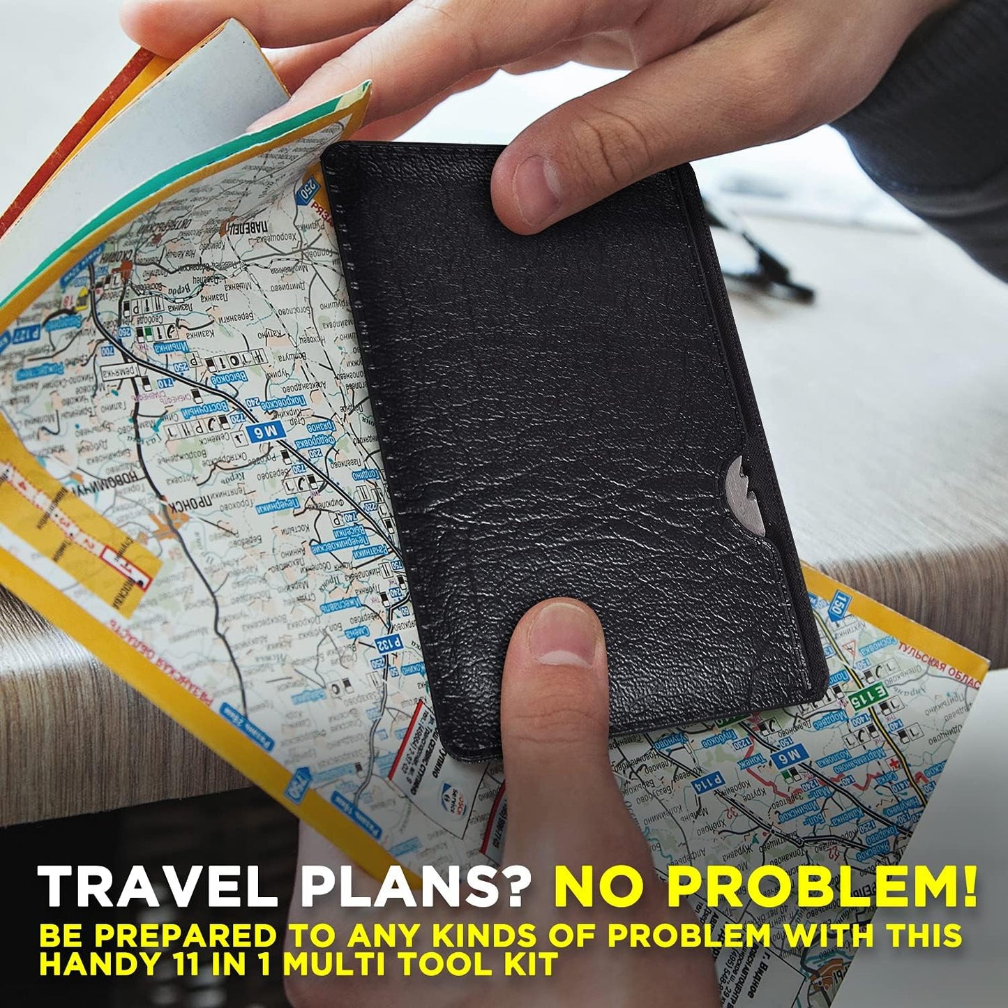 Multifunctional Survival Tool Card