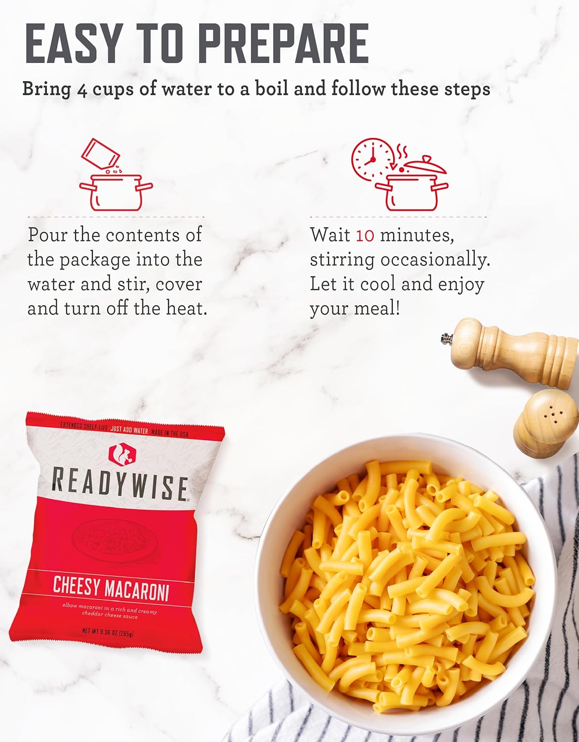 - 72 Hours, 30 Servings, Emergency Food Supply, MRE, Pre-Made, Freeze-Dried, Survival Food, Meal Essentials For, Camping, Hiking, And, Emergencies, Individually Packaged, 25-Year Shelf Life